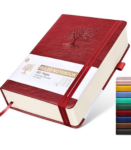 Amazon.com : ZXHQ A5 360 Pages Lined Journaling Notebooks with Pen